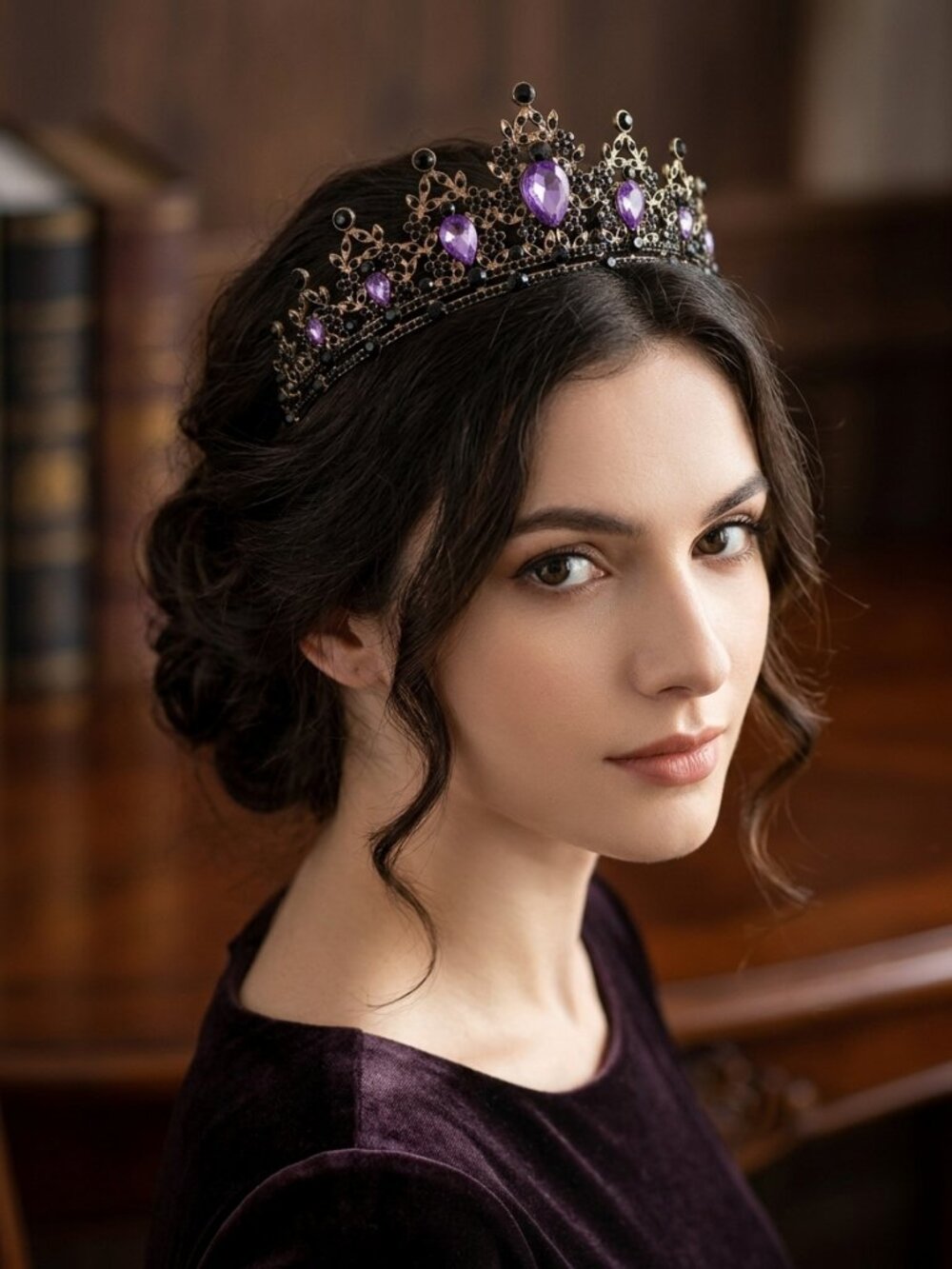 Crystal Rhinestone Princess Tiaras for Birthday Wedding